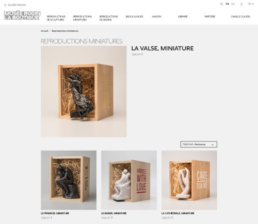 Boutique du Musée Rodin